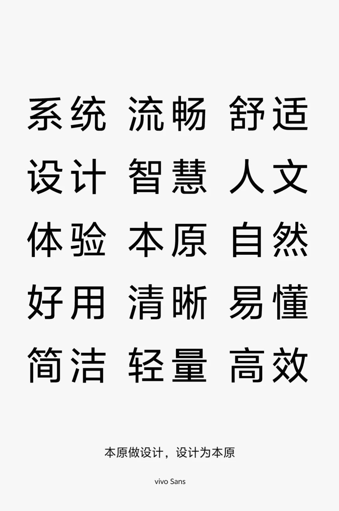 手机厂商的字体-vivo Sans