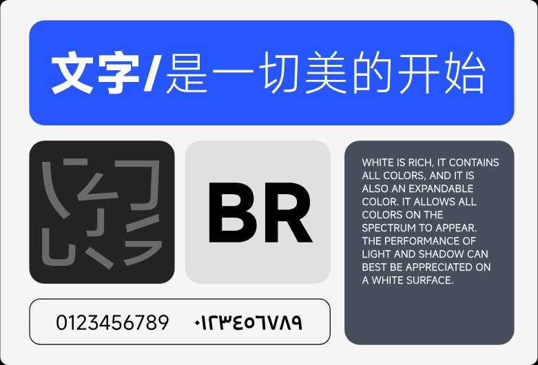 五款手机厂商开源的字体